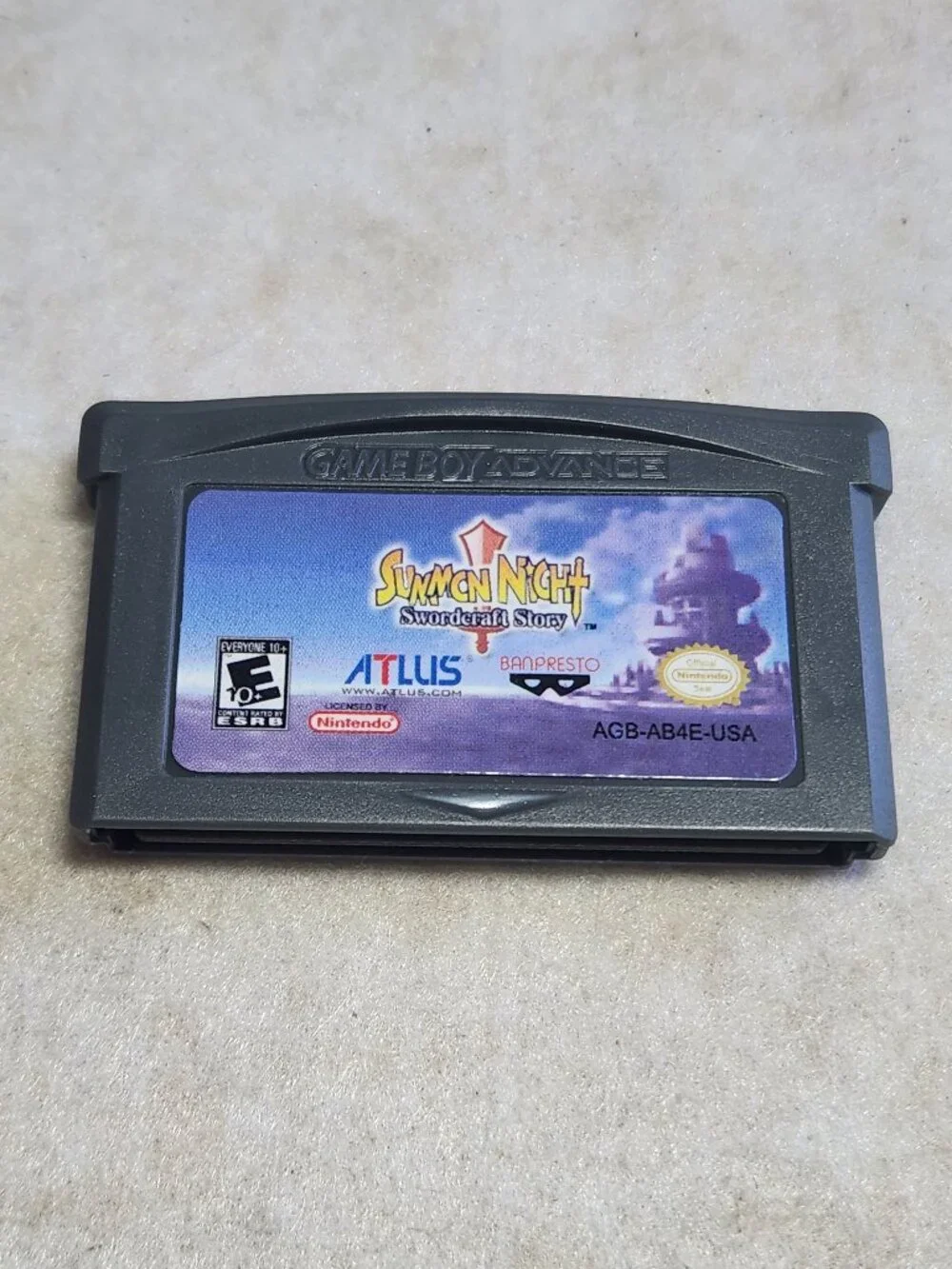 Summon Night Swordcraft Story Nintendo Gameboy Advance GBA